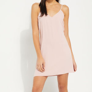 ❤️ NEW With Tag Crepe Slip Dress Light Pink